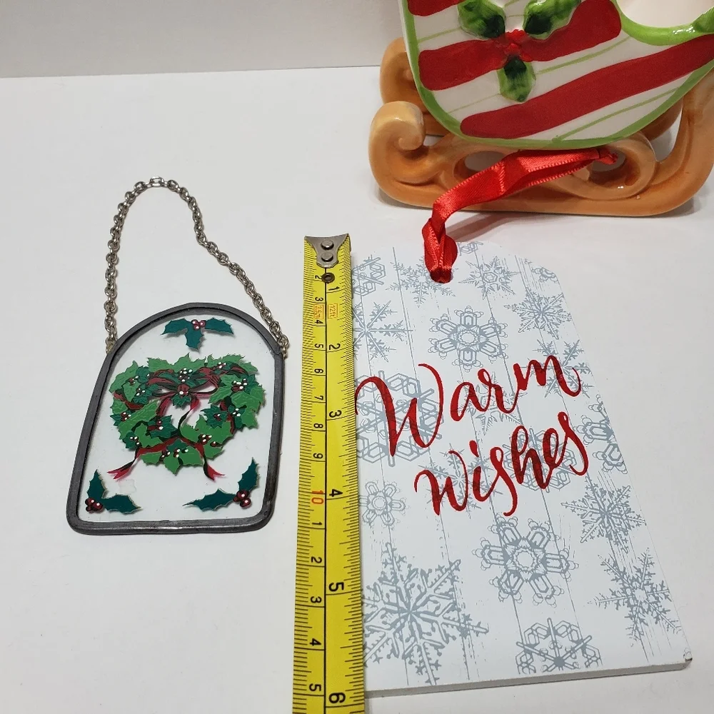🛷🎄🎅 Christmas sleigh & ornaments